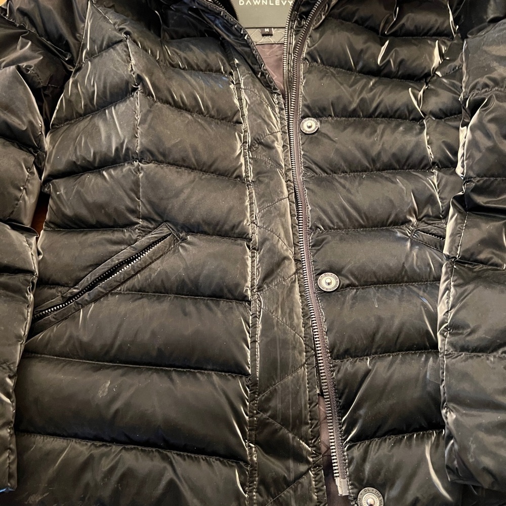 Dawn Levy Kimmy Hooded Shine Puffer Size Medium — image 6 of 8